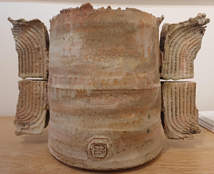 Large winged vessel by Colin Pearson